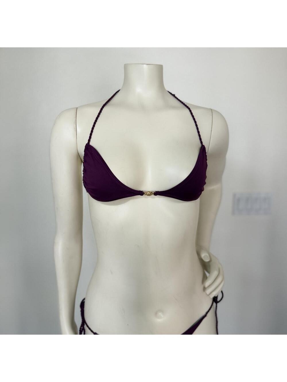 Women's Purple and Burgundy Bikinis-and-tankini-set